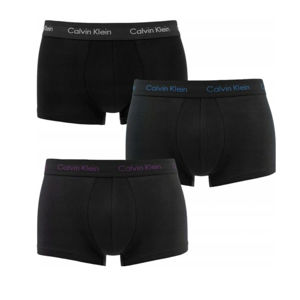 Calvin Klein pánské černé boxerky 3pack - L (JKV)
